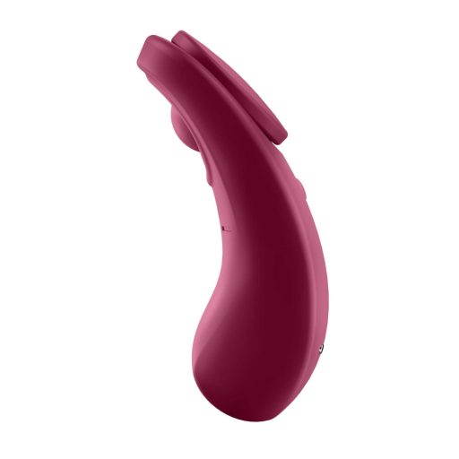 Satisfyer Sexy Secret - hordható App-vezérelt bugyi vibrátor (piros)