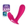   Satisfyer Top Secret - akkus, okos 2 motoros vibrátor (pink)