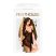 Penthouse Sweet Beast - rózsás babydoll szett (fekete)