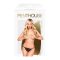 / Penthouse Hot Getaway - masnis, nyitott, csipke tanga (fekete)