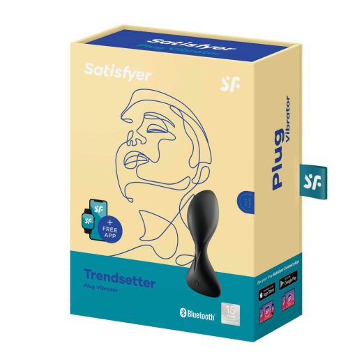 / Satisfyer Trendsetter – App-vezérelt análvibrátor (fekete)