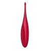 / Satisfyer Twirling Fun - akkus, vízálló csikló vibrátor (piros)
