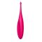 Satisfyer Twirling Fun - akkus, vízálló csikló vibrátor (pink)