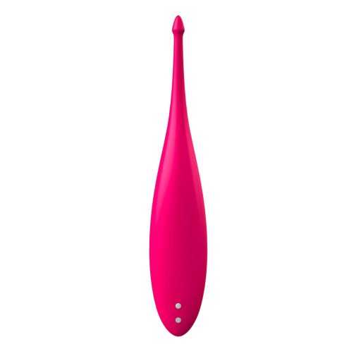 Satisfyer Twirling Fun - akkus, vízálló csikló vibrátor (pink)