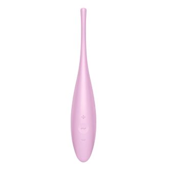   Satisfyer Twirling Joy - okos vízálló csikló vibrátor (pink)
