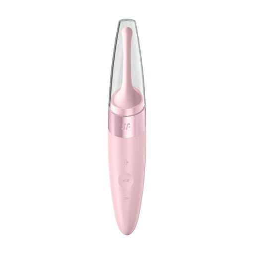 Satisfyer Twirling Delight - vízálló csikló vibrátor (pink)