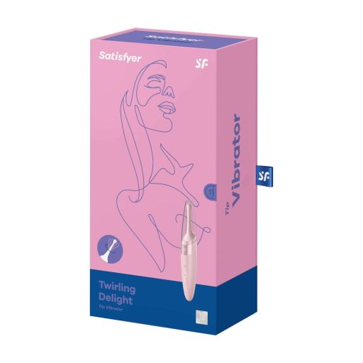Satisfyer Twirling Delight - vízálló csikló vibrátor (pink)