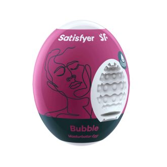 Satisfyer Egg Bubble - tojás maszturbátor (1db)