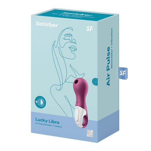 Satisfyer Lucky Libra - léghullámos csiklóizgató (lila)