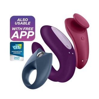   / Satisfyer Partner Box 3 - okos párvibrátor szett (3 részes)