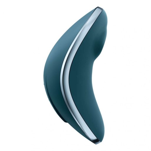 Satisfyer Vulva Lover 1 - akkus léghullámos csikló vibrátor (kék)