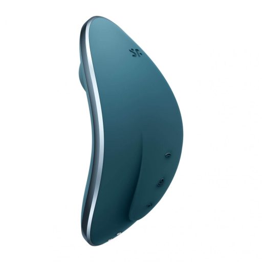 Satisfyer Vulva Lover 1 - akkus léghullámos csikló vibrátor (kék)