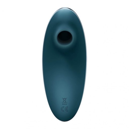 Satisfyer Vulva Lover 1 - akkus léghullámos csikló vibrátor (kék)