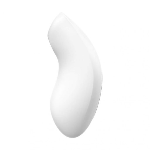 Satisfyer Vulva Lover 2 - léghullámos csikló vibrátor (fehér)