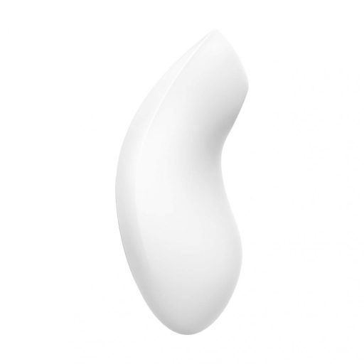 Satisfyer Vulva Lover 2 - léghullámos csikló vibrátor (fehér)