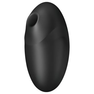   Satisfyer Vulva Lover 3 - léghullámos csiklóizgató (fekete)