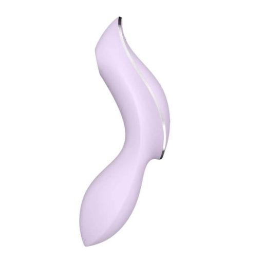 Satisfyer Curvy Trinity 2 - léghullámos 2in1 vibrátor (lila)