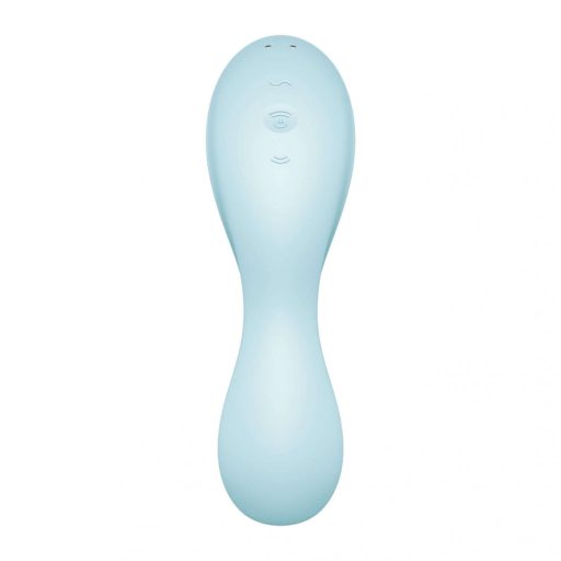 Satisfyer Curvy Trinity 5+ - okos 2in1 vibrátor (kék)