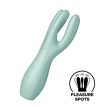 Satisfyer Threesome 3 - akkus csikló vibrátor (menta) Satisfyer Threesome 3 - akkus csikló vibrátor (menta)