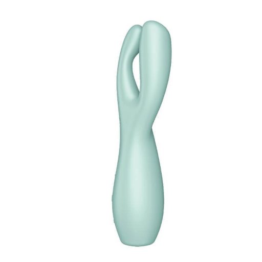 / Satisfyer Threesome 3 - akkus csikló vibrátor (menta)