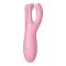Satisfyer Threesome 4 - okos csikló vibrátor (pink)