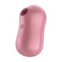  Satisfyer Cotton Candy - akkus, léghullámos csiklóvibrátor (korall)