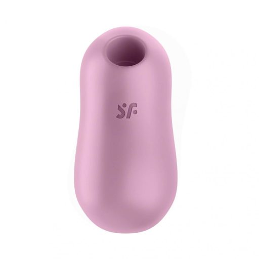 / Satisfyer Cotton Candy - akkus léghullámos csikló vibrátor (lila)