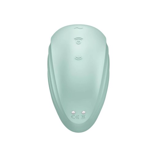 Satisfyer Pearl Diver - léghullámos csikló vibrátor (menta)
