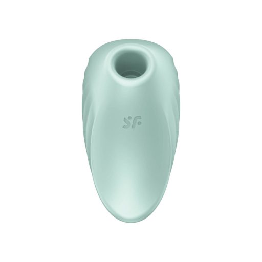 Satisfyer Pearl Diver - léghullámos csikló vibrátor (menta)