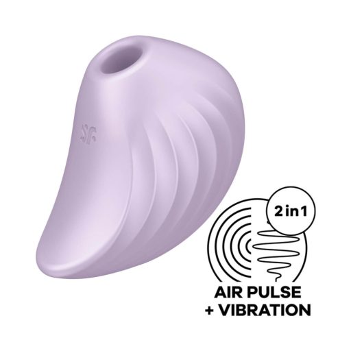 Satisfyer Pearl Diver - léghullámos csikló vibrátor (viola)
