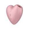 Satisfyer Cutie Heart - akkus léghullámos csikló vibrátor (pink) Satisfyer Cutie Heart - akkus léghullámos csikló vibrátor (pink)