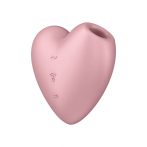   Satisfyer Cutie Heart - akkus léghullámos csiklóvibrátor (pink)