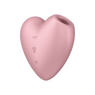   Satisfyer Cutie Heart - akkus léghullámos csikló vibrátor (pink)
