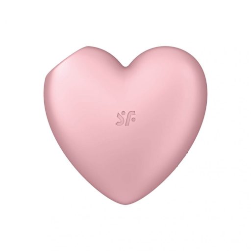 Satisfyer Cutie Heart - akkus léghullámos csikló vibrátor (pink)