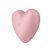 Satisfyer Cutie Heart - akkus léghullámos csiklóvibrátor (pink)