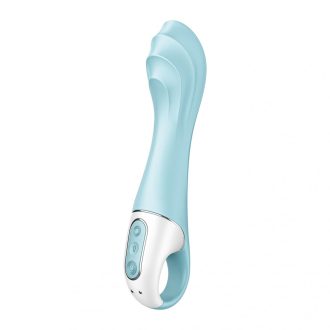   Satisfyer Air Pump Vibrator 5 - okos pumpálható vibrátor (kék)