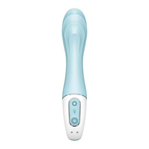 Satisfyer Air Pump Vibrator 5 - okos pumpálható vibrátor (kék)