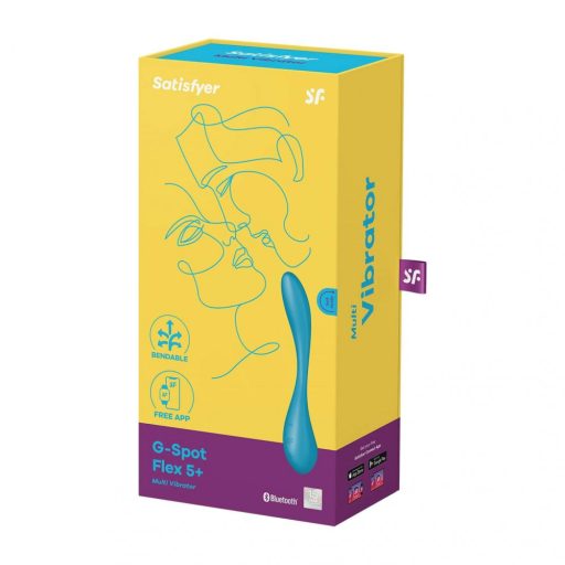 Satisfyer G-spot Flex 5 – App-vezérelt G-pont vibrátor (zöld)