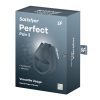 Satisfyer Perfect Pair 2 - Szilikon akkus vízálló vibrációs péniszgyűrű Szürke)