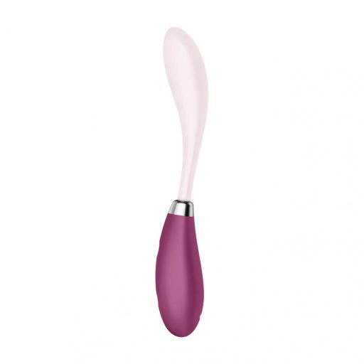 Satisfyer G-Spot Flex 3 - akkus G-pont vibrátor (pink-vörös)