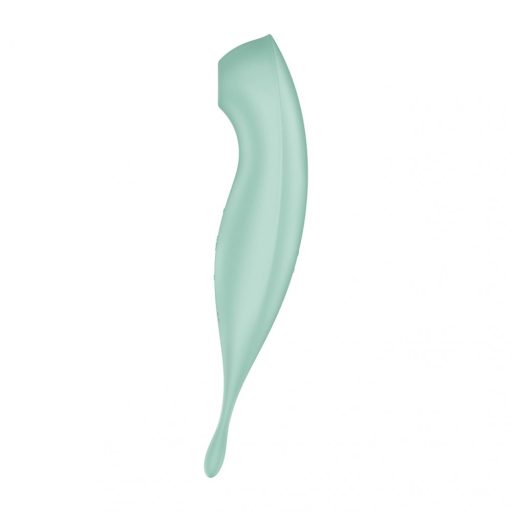 Satisfyer Twirling Pro - okos 2in1 csikló vibrátor (menta)