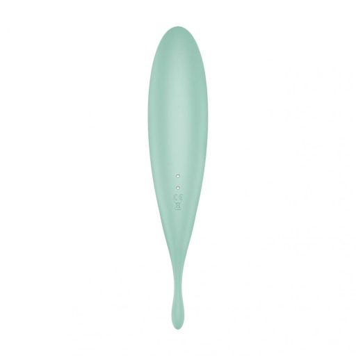 Satisfyer Twirling Pro - okos 2in1 csikló vibrátor (menta)
