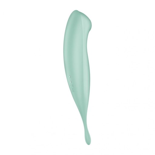 Satisfyer Twirling Pro - okos 2in1 csikló vibrátor (menta)