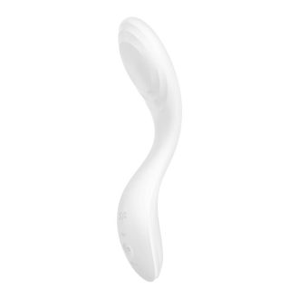   Satisfyer Rrrolling - mozgó golyós G-pont vibrátor (fehér)