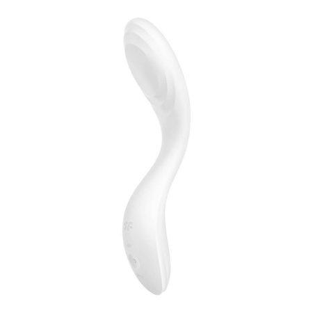 Satisfyer Rrrolling - mozgó golyós G-pont vibrátor (fehér)