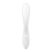 Satisfyer Rrrolling - mozgó golyós G-pont vibrátor (fehér)
