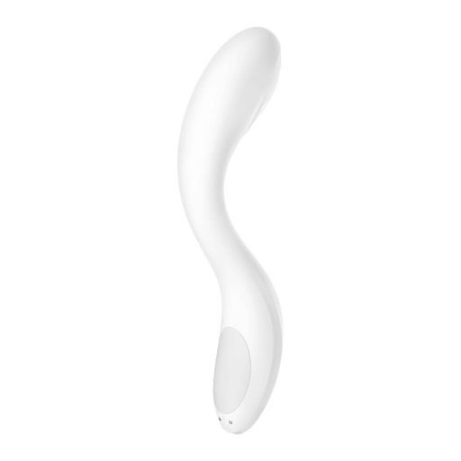 Satisfyer Rrrolling - mozgó golyós G-pont vibrátor (fehér)