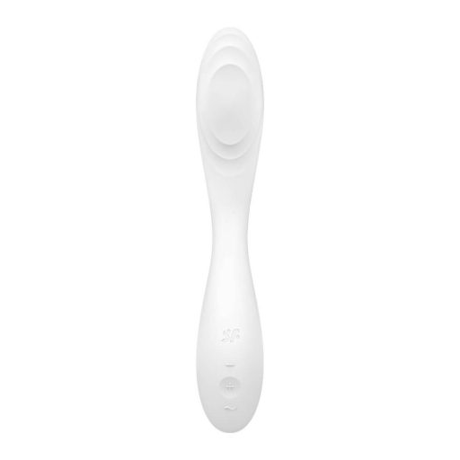 Satisfyer Rrrolling - mozgó golyós G-pont vibrátor (fehér)