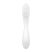 Satisfyer Rrrolling - mozgó golyós G-pont vibrátor (fehér)