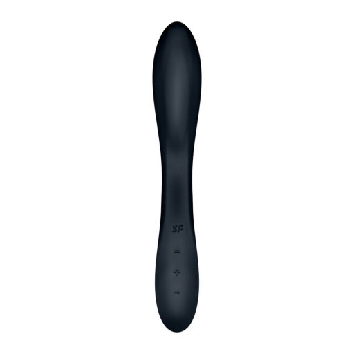 Satisfyer Rrrolling - mozgó golyós G-pont vibrátor (fekete)